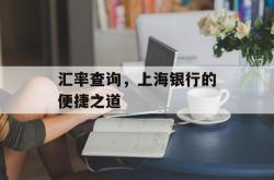 汇率查询，上海银行的便捷之道