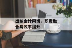出纳会计同岗，职责融合与效率提升