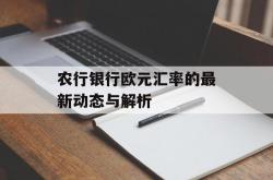 农行银行欧元汇率的最新动态与解析