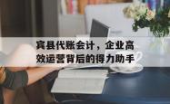 宾县代账会计,企业高效运营背后的得力助手