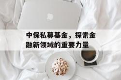 中保私募基金，探索金融新领域的重要力量
