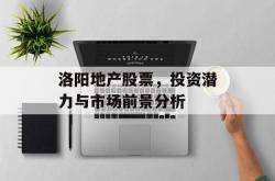 洛阳地产股票，投资潜力与市场前景分析