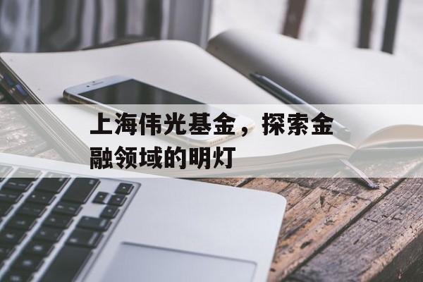 上海伟光基金，探索金融领域的明灯