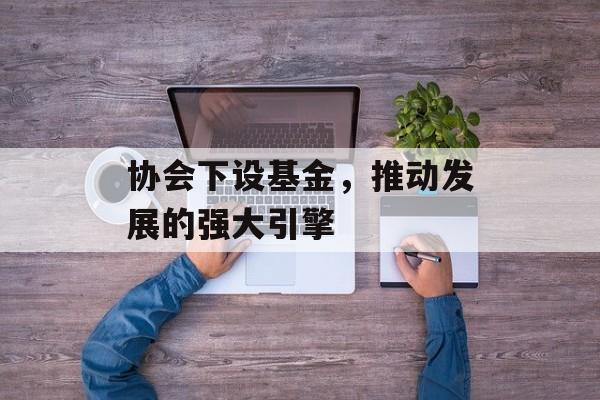 协会下设基金，推动发展的强大引擎