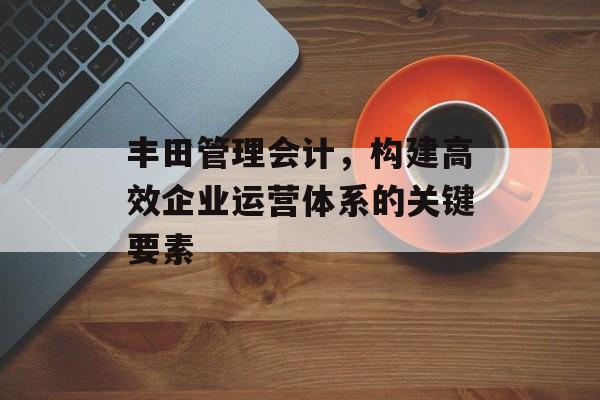 丰田管理会计，构建高效企业运营体系的关键要素