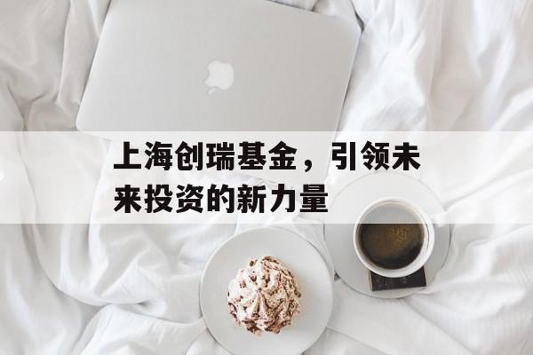 上海创瑞基金，引领未来投资的新力量