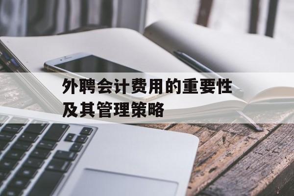 外聘会计费用的重要性及其管理策略