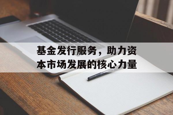 基金发行服务，助力资本市场发展的核心力量