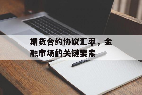 期货合约协议汇率，金融市场的关键要素