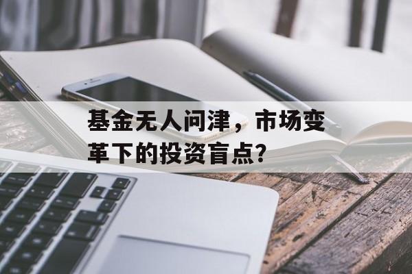 基金无人问津，市场变革下的投资盲点？