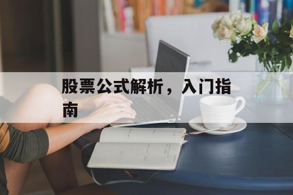 股票公式解析,入门指南 股票公式解析,入门指南