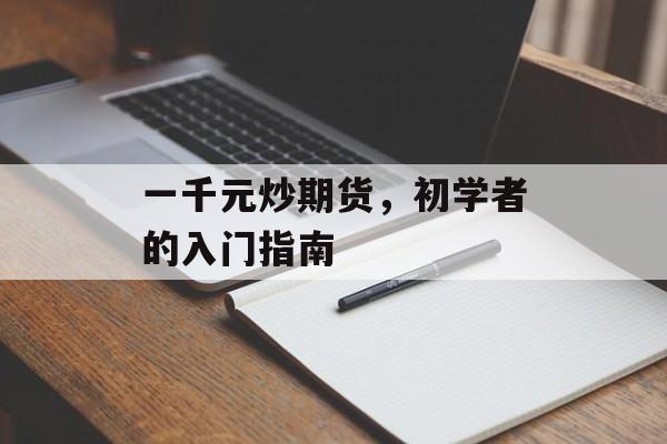 一千元炒期货,初学者的入门指南 一千元炒期货,初学者的入门指南